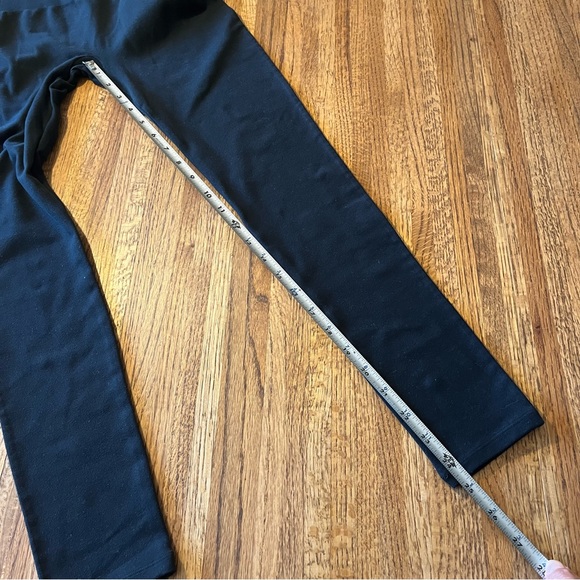 Spanx Shaping Leggings Women's Small Black Stretch EUC - Picture 7 of 8